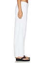view 3 of 6 Regina Wide Leg Jeans in White