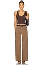 view 5 of 6 Sheryl Trouser Jeans in Coffee