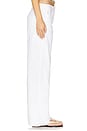 view 3 of 6 Regina Wide Leg in White