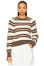 view 1 of 4 Sydney Sweater in Cocoa & Bone Multi