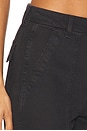 view 6 of 6 Easy Army Trouser in Washed Black