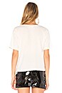 view 3 of 4 T-SHIRT CROPPED WEST in Vintage White