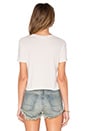view 3 of 3 Babe Tee in Dirty White