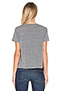 view 3 of 4 Twist Tee in Heather Grey