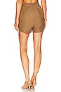 view 3 of 4 High Waisted Short Short in Sandstone