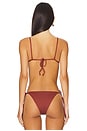 view 3 of 4 HAUT DE MAILLOT DE BAIN in Umber