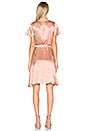 view 3 of 3 Lynn Wrap Dress in Rose Gold