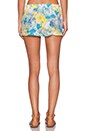 view 3 of 3 Cori Short in Yellow Floral Print