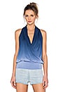 view 1 of 3 Agnes Top in Blue Dip Dye