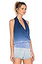 view 2 of 3 Agnes Top in Blue Dip Dye