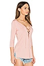 view 2 of 4 Bristol Top in Soft Pink