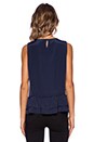 view 3 of 3 Agathe Top in Navy