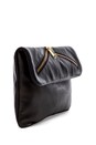 view 3 of 6 POCHETTE MAILBAG in Black & Gold 