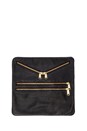 view 5 of 6 POCHETTE MAILBAG in Black & Gold 