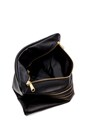 view 6 of 6 POCHETTE MAILBAG in Black & Gold 
