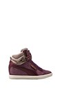 view 1 of 5 Joustesse Mid Wedge Sneaker in Dark Grey