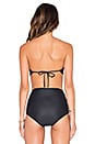 view 3 of 4 HAUT DE MAILLOT DE BAIN TRIANGULOS in Preto