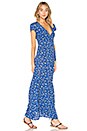 view 2 of 3 Summer Safari Dress in Blue Coast