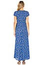 view 3 of 3 Summer Safari Dress in Blue Coast