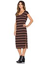 view 3 of 4 Meteor Dress in Mocha Heather