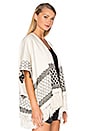 view 2 of 4 Yuma Woven Poncho in Casa Blanca