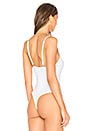 view 4 of 5 Walk My Way Bodysuit in White