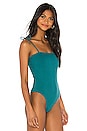 view 3 of 5 Pineapple Kiss Bodysuit in Emerald