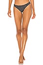 view 1 of 4 Clio Cheeky Bikini Bottom in Black Sands