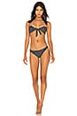 view 4 of 4 Clio Cheeky Bikini Bottom in Black Sands