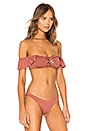 view 2 of 4 Gladis Bikini Top in Rouge
