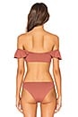 view 3 of 4 Gladis Bikini Top in Rouge
