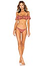 view 4 of 4 Gladis Bikini Top in Rouge