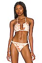 view 1 of 4 Piper Halter Bikini Top in Cafe Cream