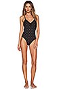 view 1 of 3 Skye Eyelet One Piece in Black Sands