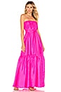 view 1 of 5 Sakura Strapless Dress in Fuchsia