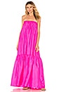 view 2 of 5 Sakura Strapless Dress in Fuchsia