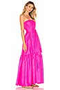 view 4 of 5 Sakura Strapless Dress in Fuchsia
