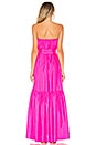 view 5 of 5 Sakura Strapless Dress in Fuchsia