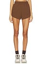 view 1 of 6 Essential Club Short in Chocolate