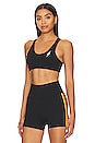 view 3 of 5 Bolt Embroidery Sports Bra in Black