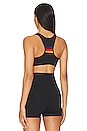 view 4 of 5 Bolt Embroidery Sports Bra in Black