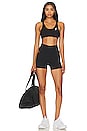 view 5 of 5 Bolt Embroidery Sports Bra in Black