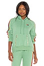 view 1 of 4 Classic Velvet Stripes Hoodie in Mint