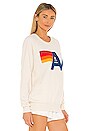 view 2 of 4 Logo Crew Sweatshirt in Vintage White