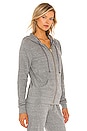 view 3 of 5 SWEAT À CAPUCHE À GLISSIÈRE BOLT in Heather Grey