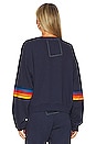 view 4 of 5 SUDADERA RAINBOW in Navy