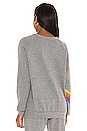 view 3 of 4 SUDADERA BOLT in Heather & Neon Rainbow