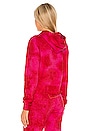 view 3 of 4 SUDADERA in Tie Dye Crystal Red