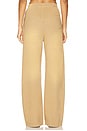 view 4 of 6 Essential Wide Leg Pocket Sweatpant in Faded Tan