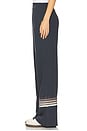 view 3 of 6 Rugby Stitch Wide Leg Pocket Sweatpant in Charcoal